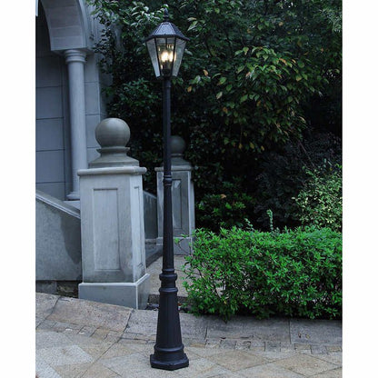 SmartYard Outdoor Solar LED Lamp Post 300 Lumen 90 Inch Tall - Outdoor Solar Outlet