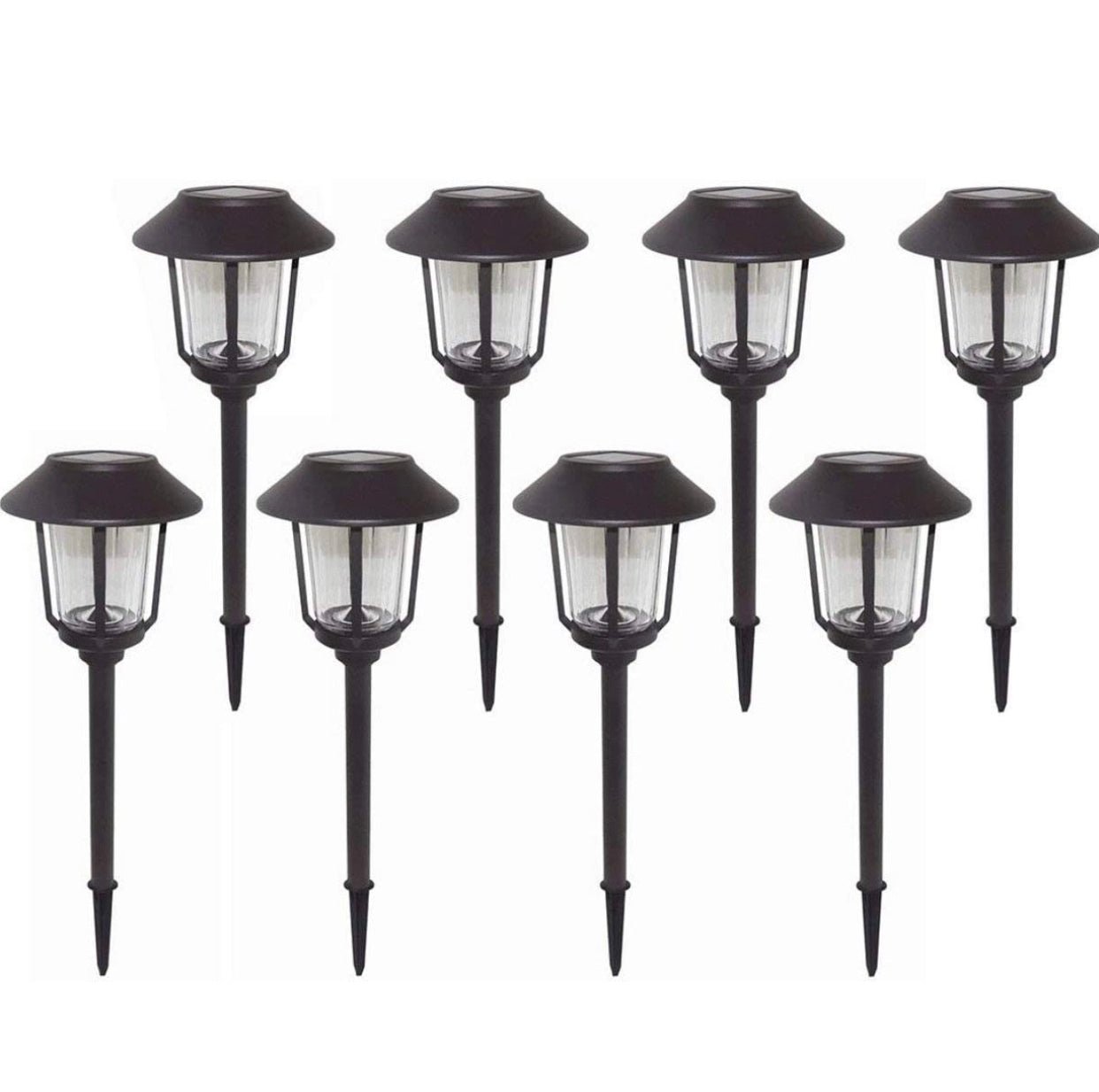 Smartyard Solar LED Large Pathway Lights 10 Lumen - 6 Pack - Outdoor Solar Outlet