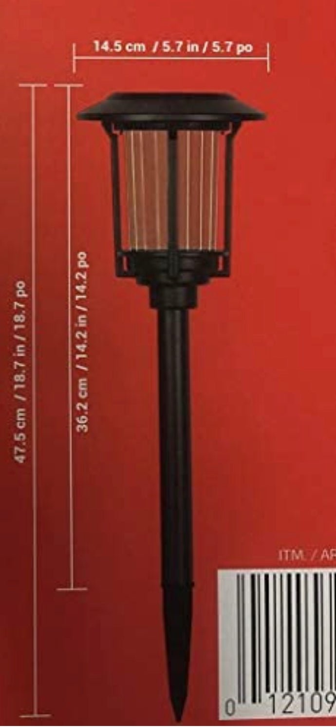 Smartyard Solar LED Large Pathway Lights 10 Lumen - 6 Pack - Outdoor Solar Outlet