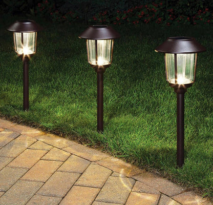 Smartyard Solar LED Large Pathway Lights 10 Lumen - 6 Pack - Outdoor Solar Outlet
