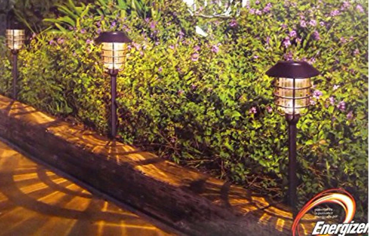 Smartyard Solar LED Large Pathway Lights Oil Rubbed Bronze 8-Pk - Outdoor Solar Outlet