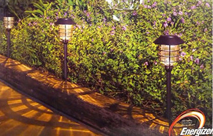 Smartyard Solar LED Large Pathway Lights Oil Rubbed Bronze 8-Pk - Outdoor Solar Outlet