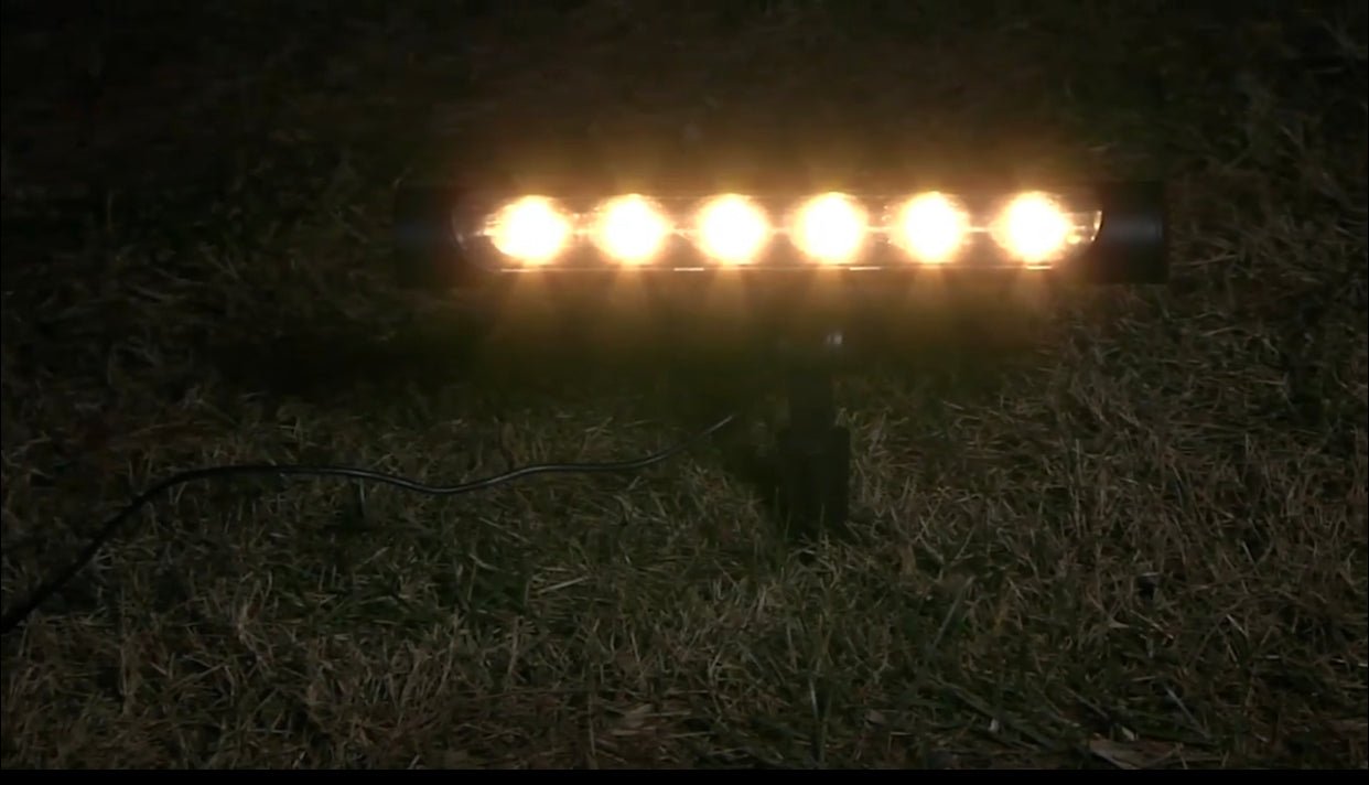 SmartYard Solar Light Bar Set of 2 65 Lumen With Remote Panel - Outdoor Solar Outlet