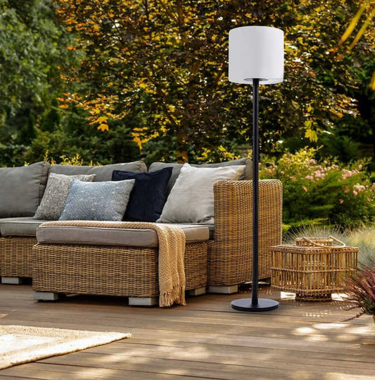 SmartYard Solar Powered Patio Lamp - Outdoor Solar Outlet