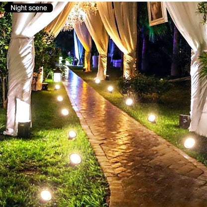 Solar In-Ground String Pathway Lights 10-in-1 - Outdoor Solar Outlet