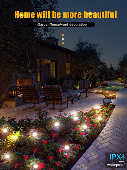 Solar In-Ground String Pathway Lights 10-in-1 - Outdoor Solar Outlet