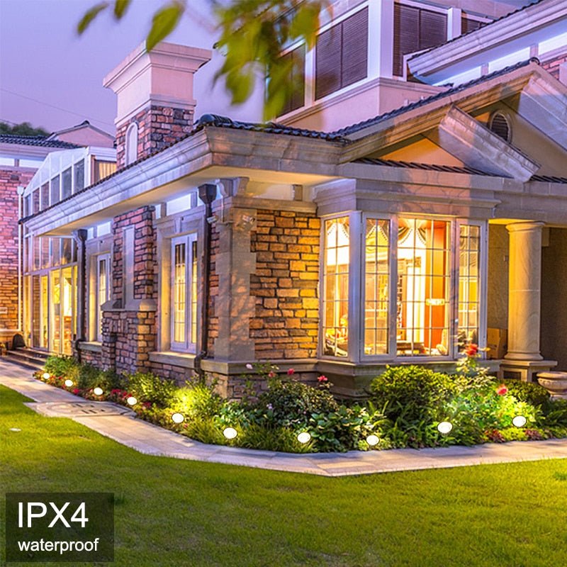 Solar In-Ground String Pathway Lights 10-in-1 - Outdoor Solar Outlet