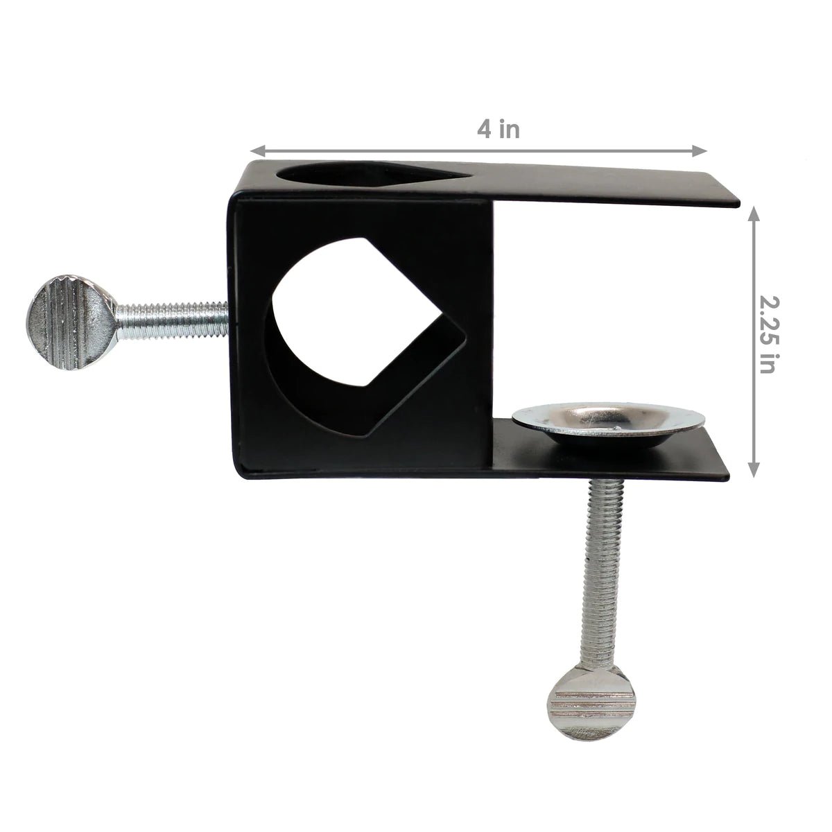 Threshold Deck Torch Clamp,For Pathway Lights -2 Pack [Aluminum] - Outdoor Solar Outlet